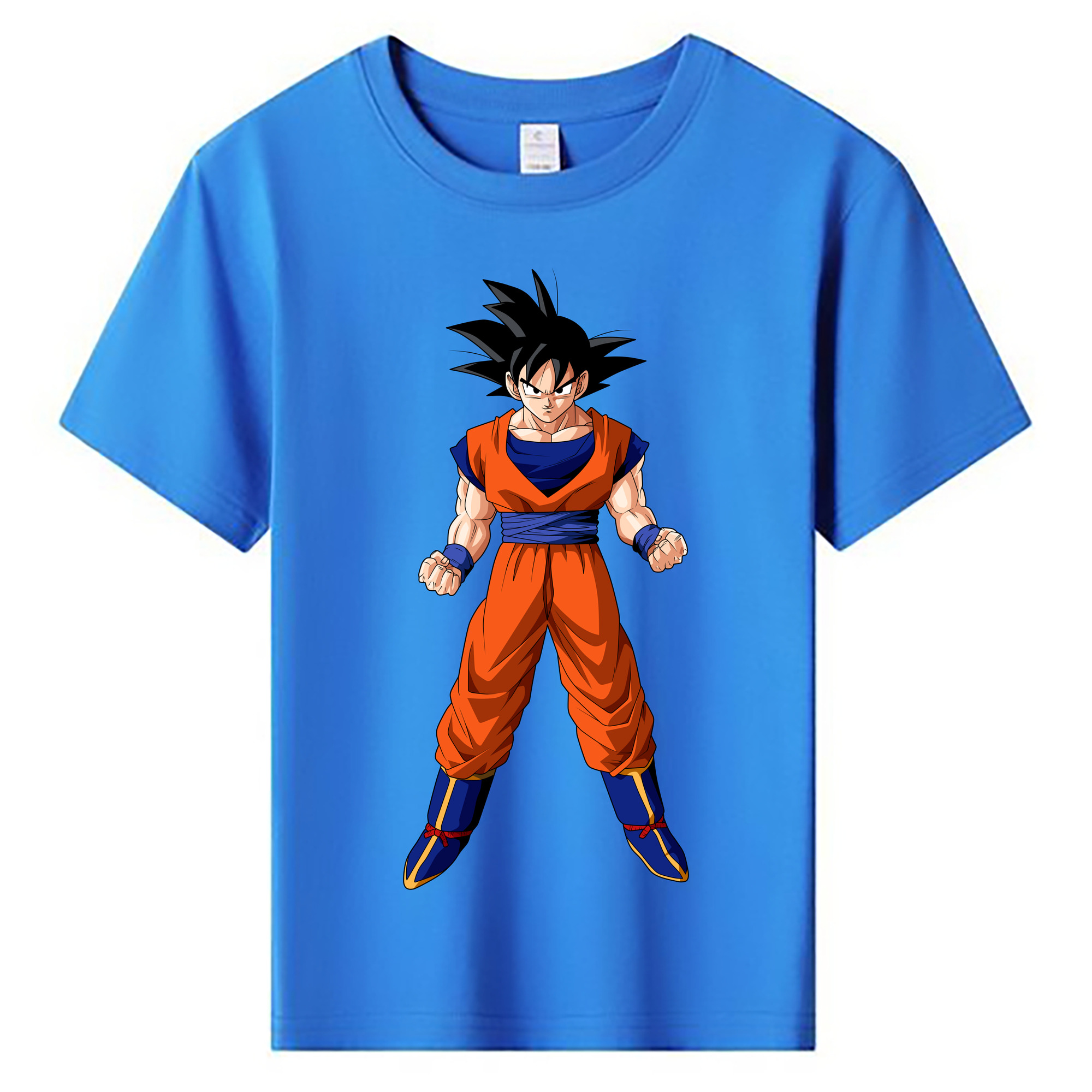 （画像用） ドラゴンボール 孫悟空（そん ごくう）Son Goku カカロット DRAGON BALL Kakarotto 綿100％キッズTシャツ（フロントプリント）